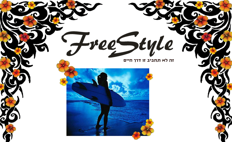the freestyle surfboard drawings graphic design